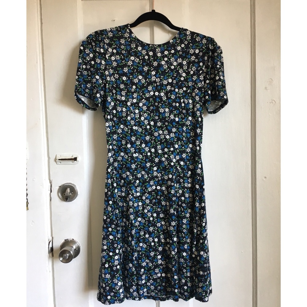 🌻 ASOS Black Soft Tee Shirt Dress